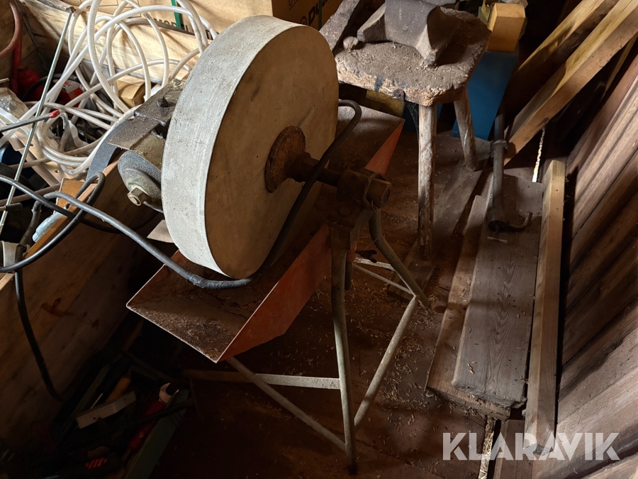 Slipmaskin / slipsten