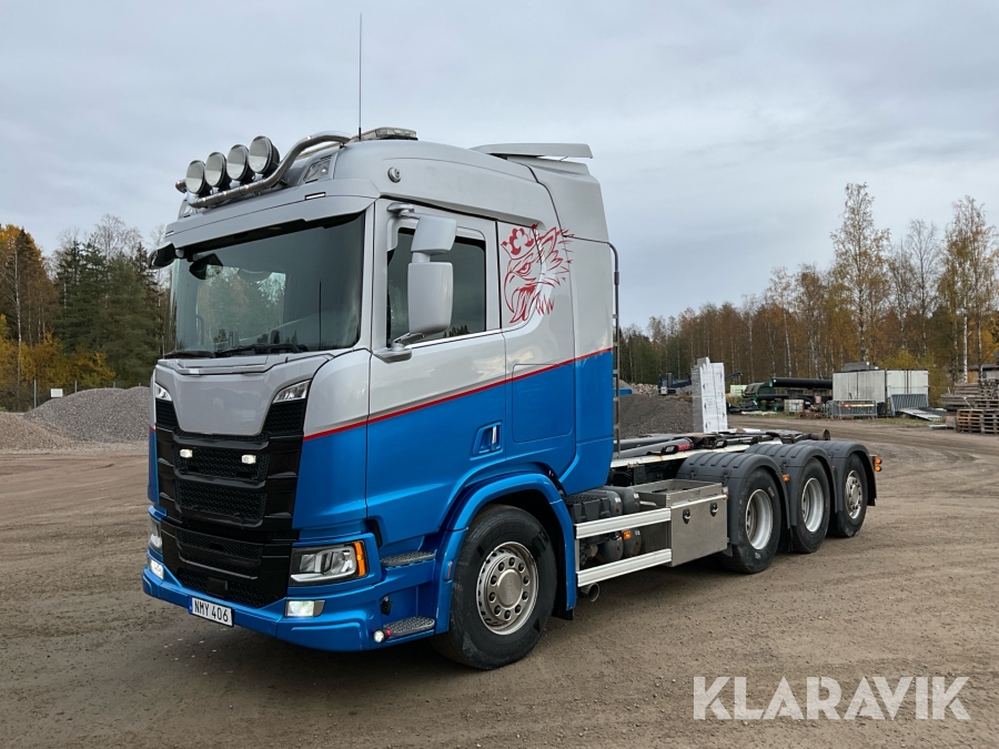 Tridemväxlare Scania R580 8x4