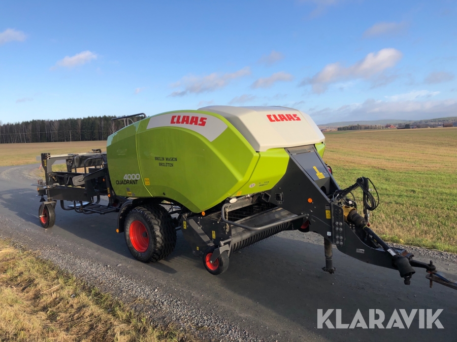 Fyrkantspress Claas 773 Quadrant 4000