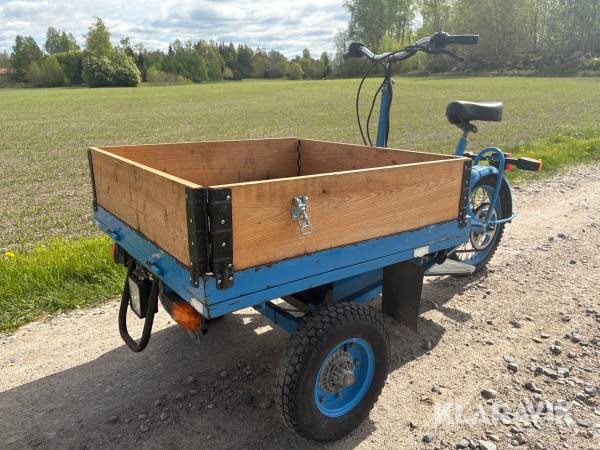 Flakmoped på el Norsjö Mekaniska Packy