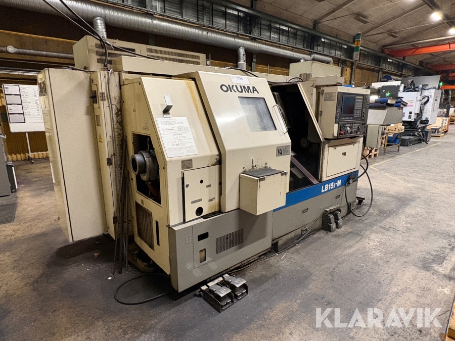 CNC Svarv Okuma LB15 II-M komplett