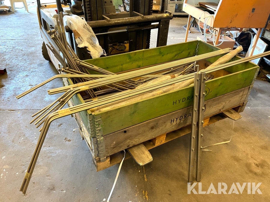 Rostfritt räcke Crosinox