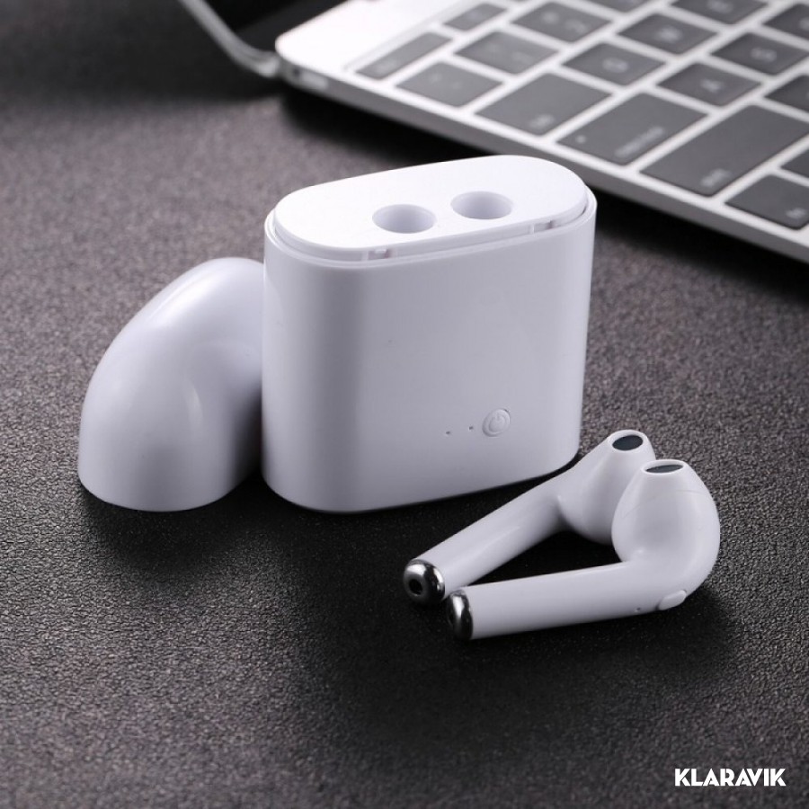 i7 trådlös blåtands headset 