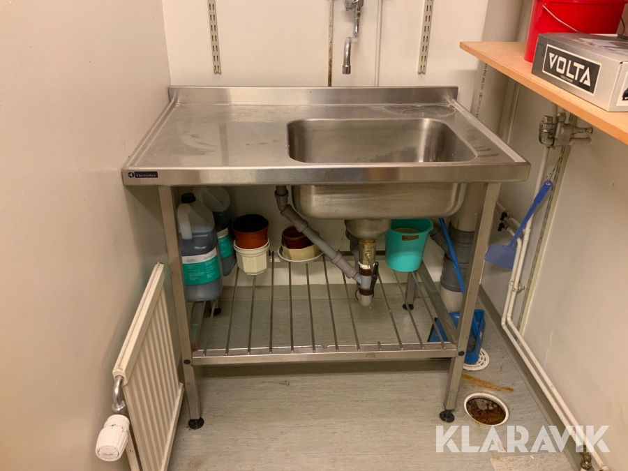 Diskbänk Electrolux rostfri