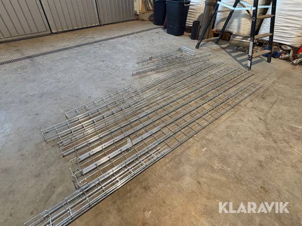 Kabelrännor diverse storlekar Ca 20st