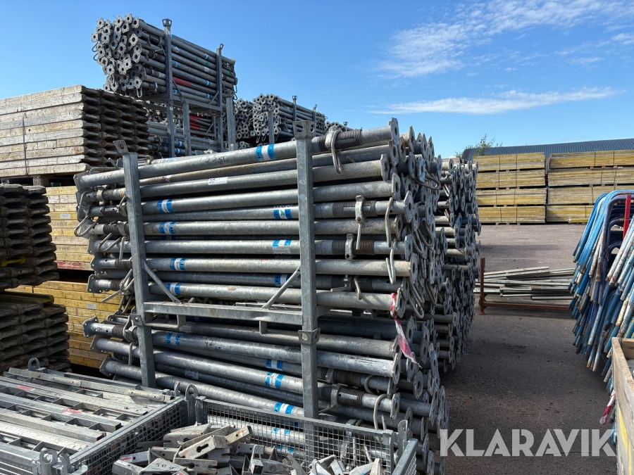 Stämp och balk med tillbehör