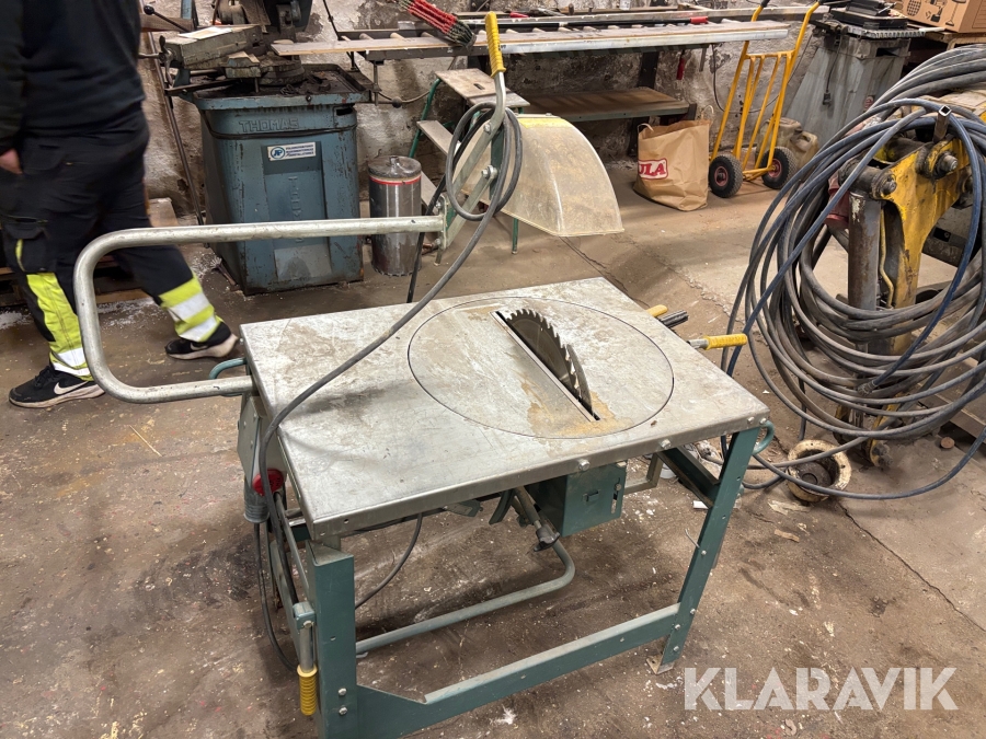 Sågbord Gjerde 1603 med spånsug