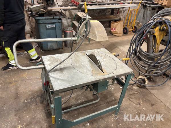 Sågbord Gjerde 1603 med spånsug