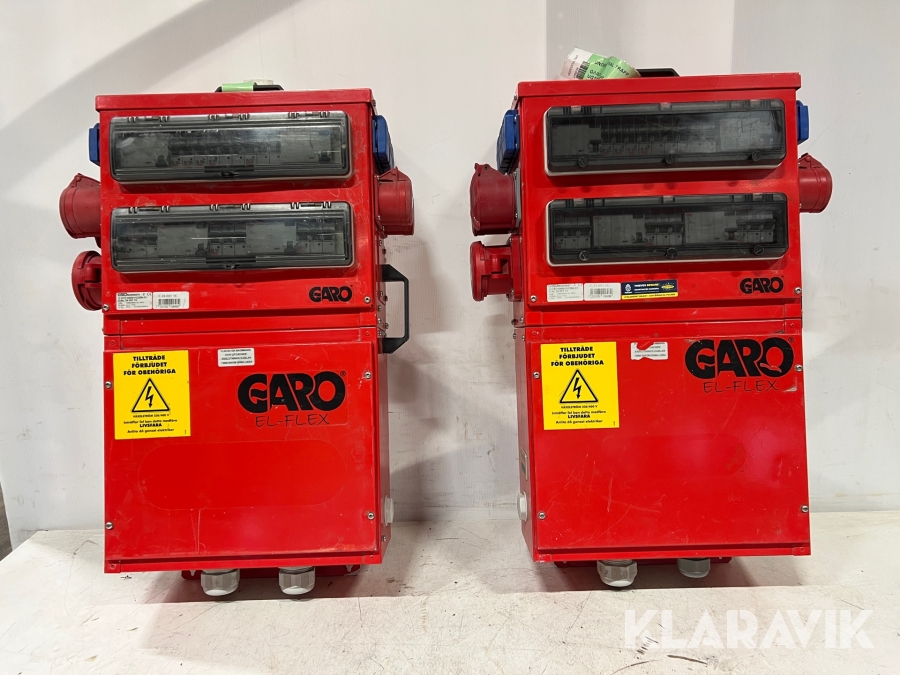 Undercentraler trapp fast inkoppling Garo U GTC 100/01/12206-31