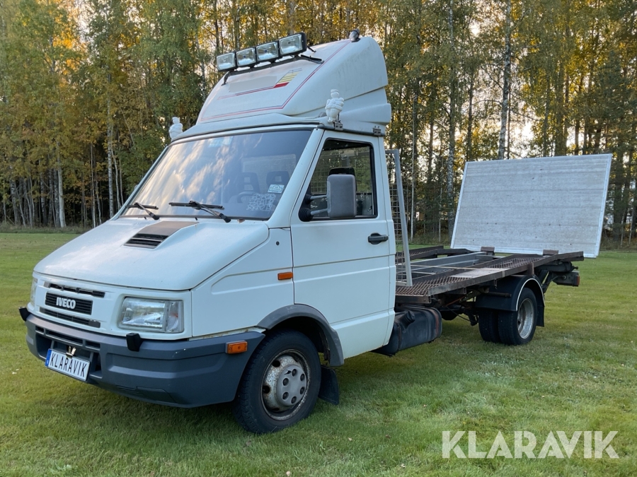 Biltransport Iveco 35E10  Cameleont/snabblås