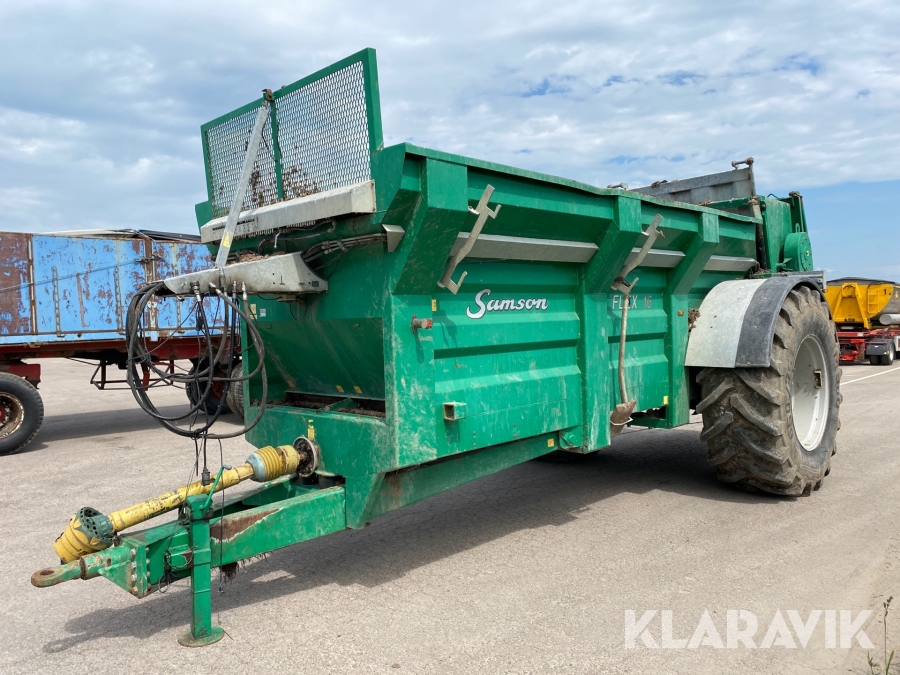 Gödselspridare Samson Flex 16 2-stegs spridare