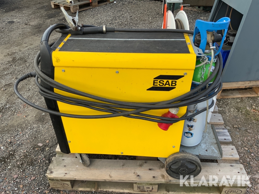 Migsvets Esab Origo Mig C340 PRO 4WD med 10 rullar svetstråd