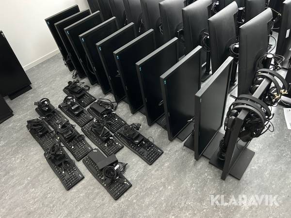 Datorskärmar, dockstationer, tangentbord, hörlurar & möss Samsung S27H85QFU 10 st av varje