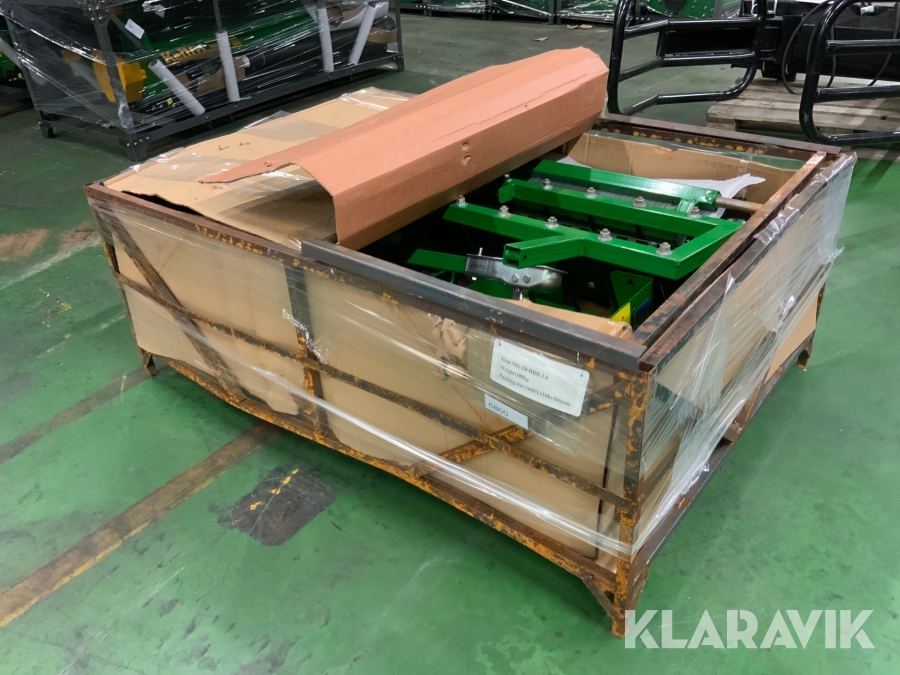 Ridbaneharv för ATV Kellfri 28-RBH2