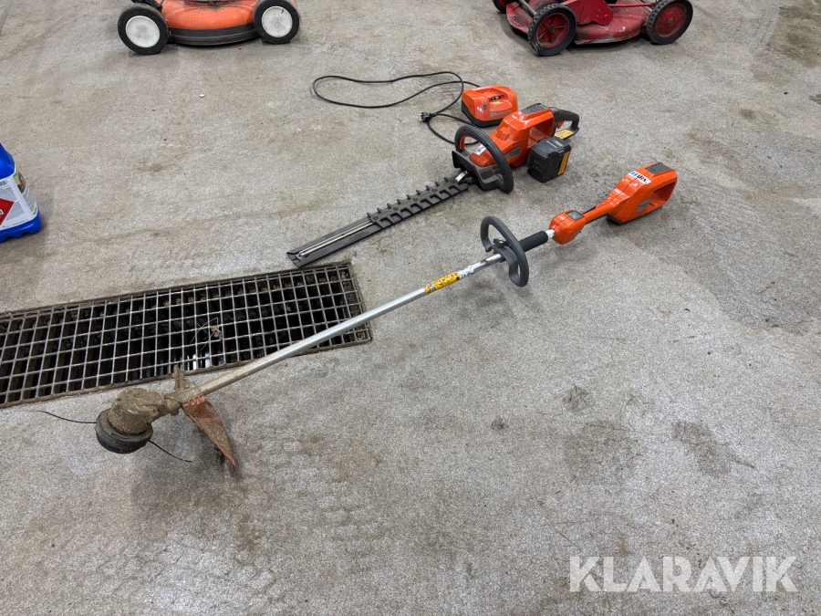 Häcksax och grästrimmer Husqvarna 536LiHD60X