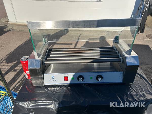 Rullgrill 5 stavar teflon Royal