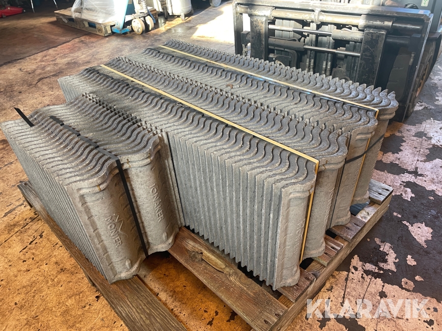 Tegelpannor betong Monier Jönåker 104 st