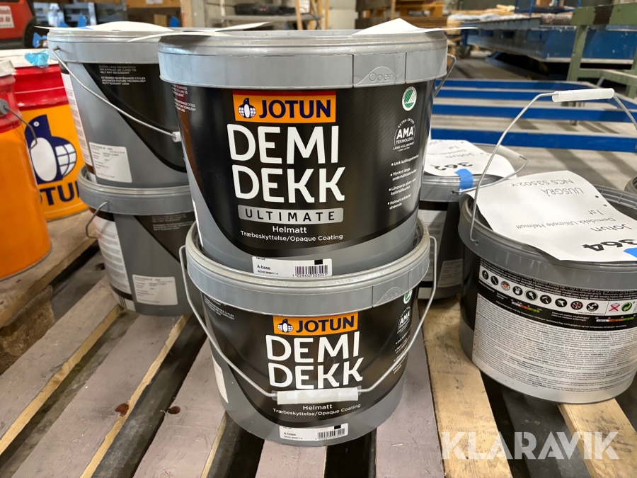 Målarfärg Jotun Demidekk Ultimate Helmatt NCS S3502-Y 2st