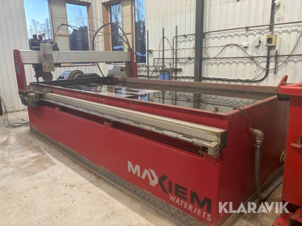 Vattenskärmaskin Maxiem Waterjets 1530