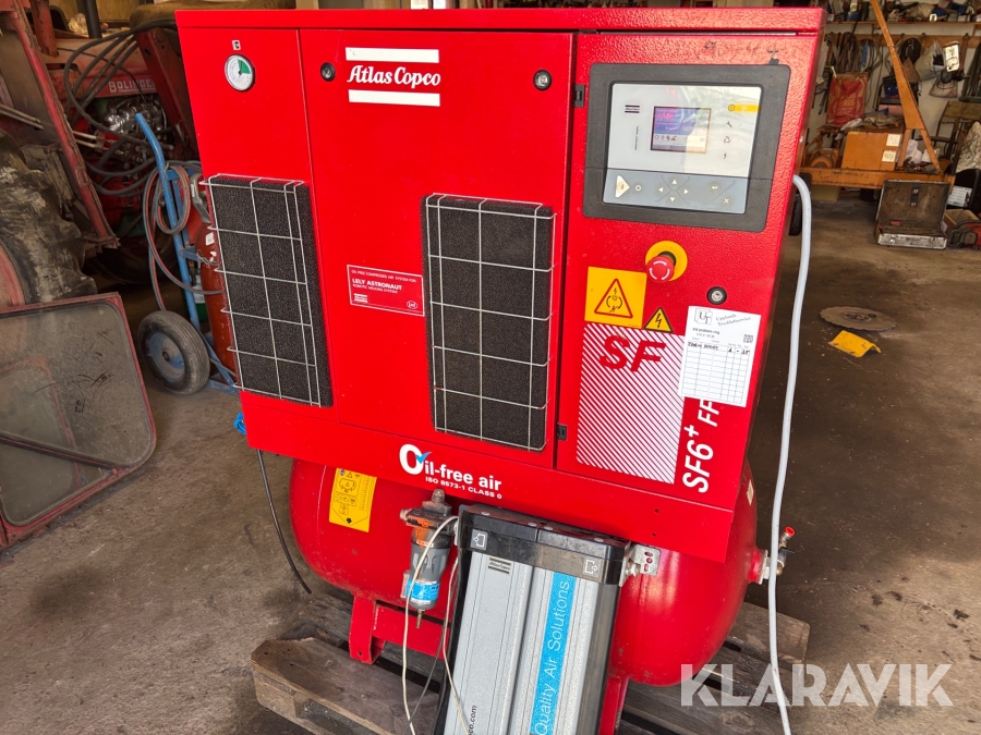 Kompressor Atlas Copco SF6 + FF