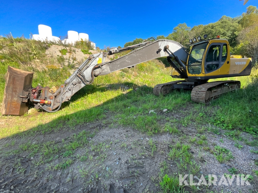 Grävmaskin Volvo EC 210LC tiltrotator + skopa