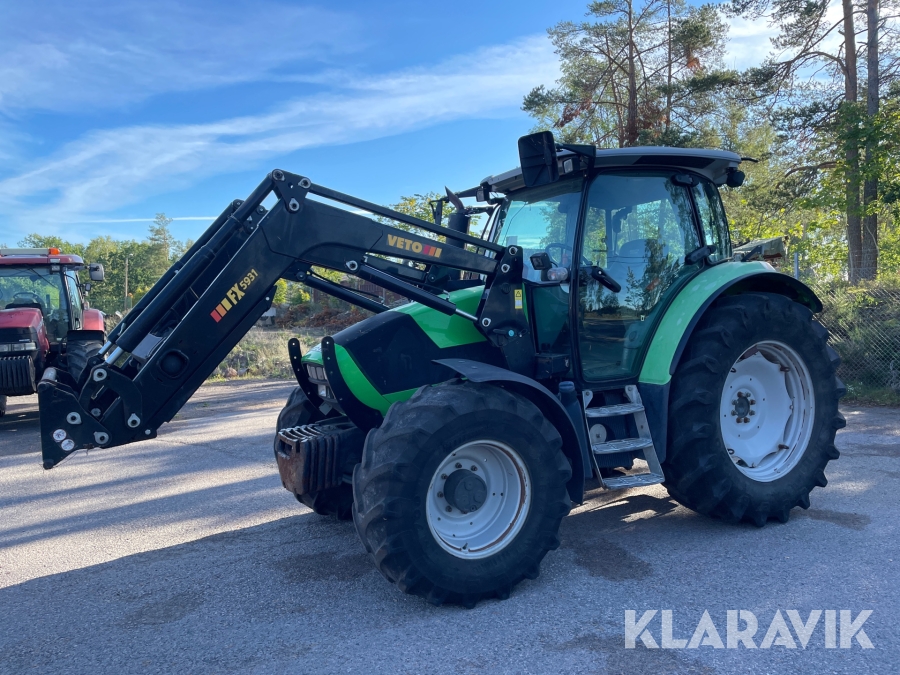 Traktor Deutz-Fahr Agrotron K400 med lastare