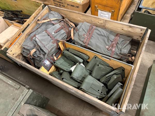 Packväskor & spadhållare 1st pall