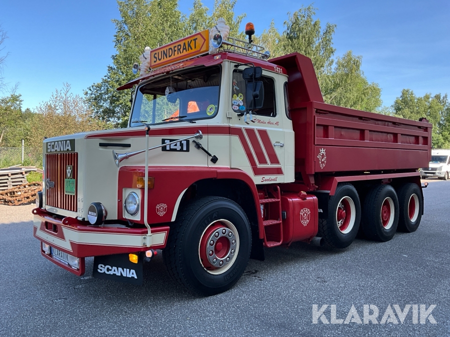 Veteranlastbil Scania LS141S42 375 hk