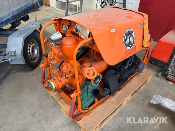 Motorspruta med vagn Albin A-900VW 1200
