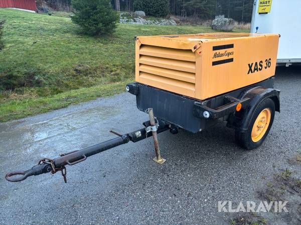 Kompressor Atlas Copco Xas 36