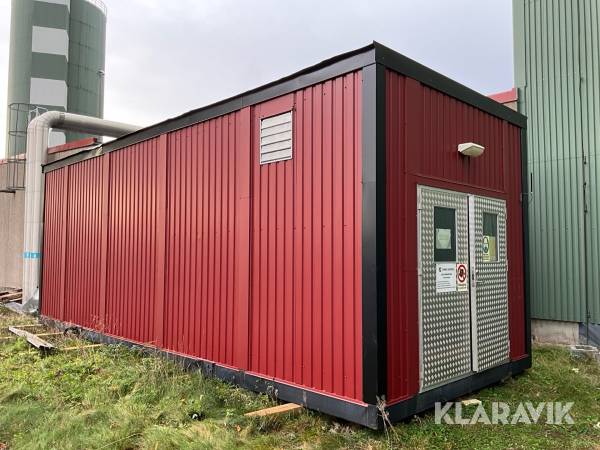 Komplett pelletsanläggning Osby Parca 750 kW