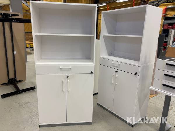 Kontorsskåp 2st