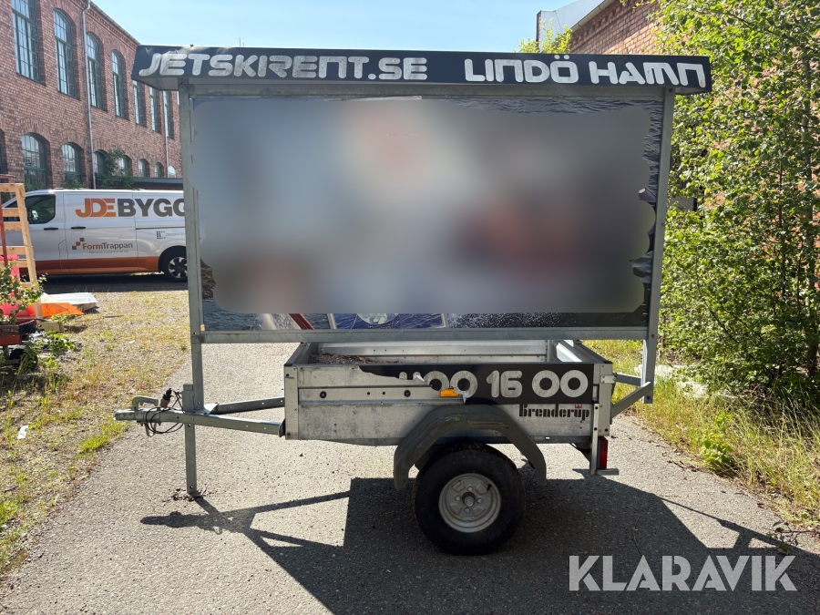 Reklamsläp Brenderup