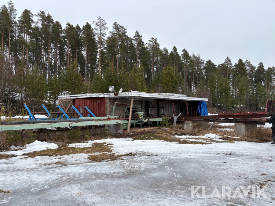 Helautomatisk enmans-sågverk Kara YS1/10