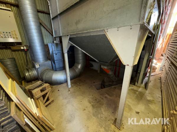 Spannmålstork med luftad förvaring Svegma ca 170kbm