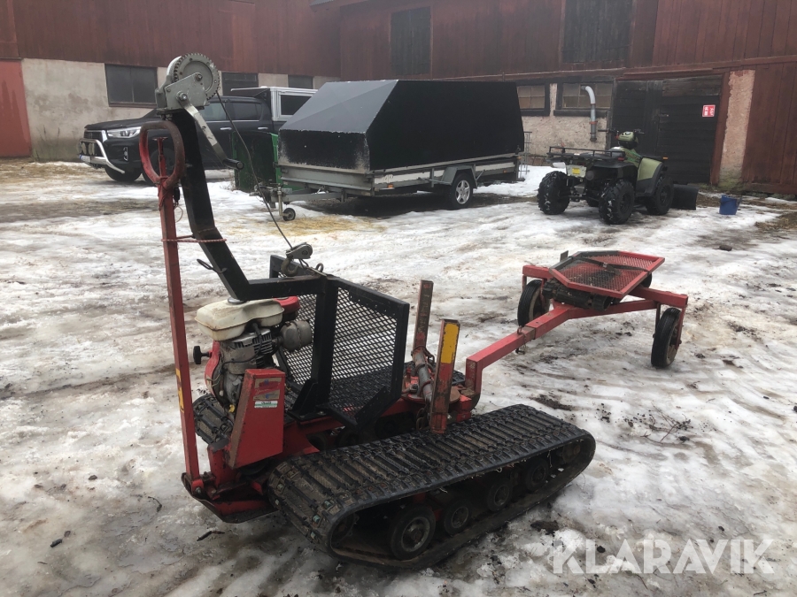 Järnhästen / Älgdragare med vagn