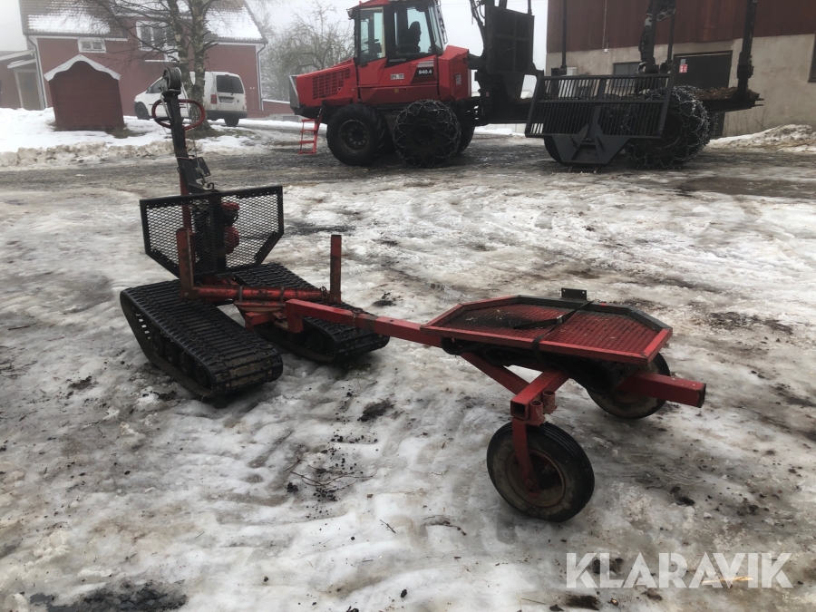 Järnhästen / Älgdragare med vagn