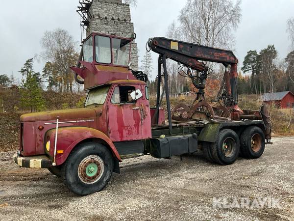 Veteranlastbil Scania-Vabis 76 separatlastare