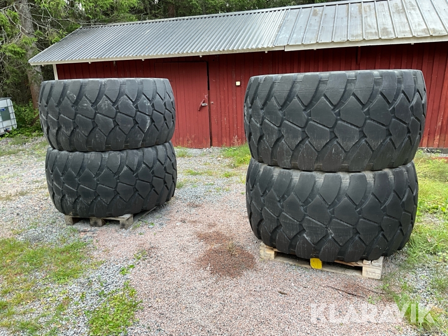 Entreprenaddäck Bridgestone V-steel 750/65R25 4st
