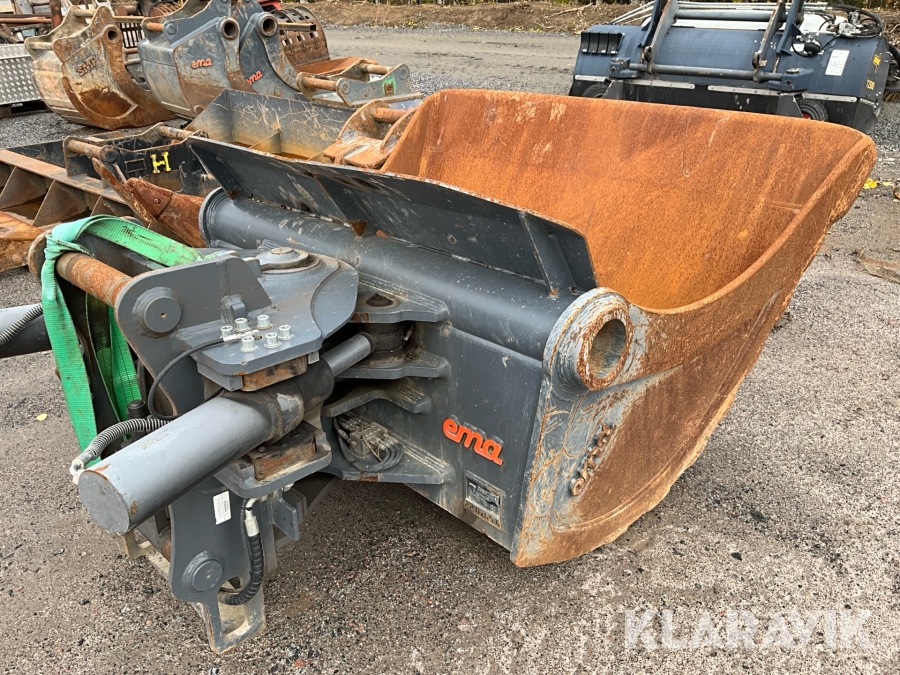 Hydralisk tilt planerskopa EMA PHV-Bucket OQ 70