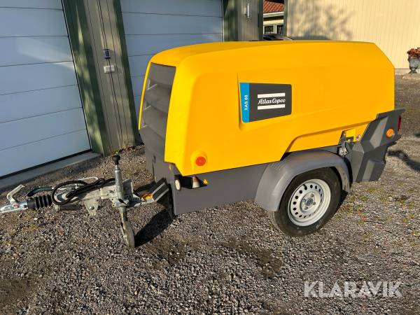 Kompressorvagn Atlas Copco XAS 88