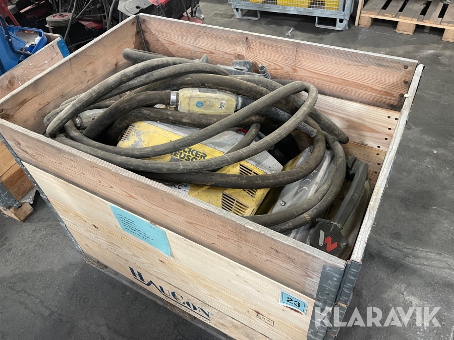 Omformare och betongvibratorer Wacker Neuson