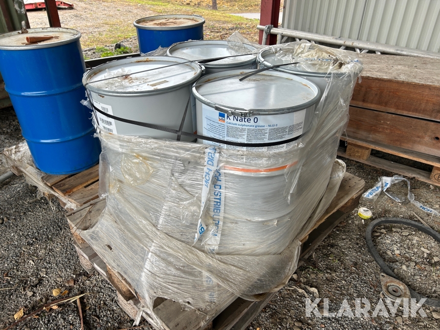 Smörjfett NCH K Nate 0 Kalciumsulfonatfett – NLGI 0 4 st