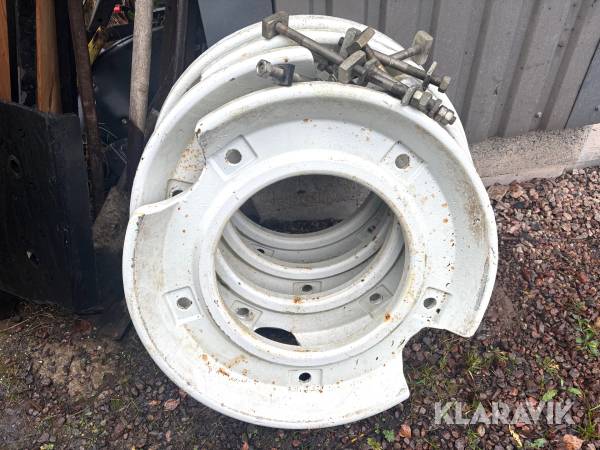 Hjulvikter 4 st komplett med fästbult
