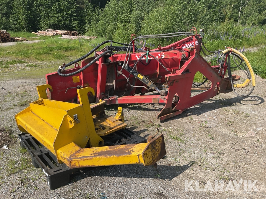 Hyvelplog Mähler SVH-4 med fästen