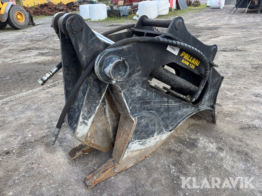 Stubbrytare Pallari KHM 125 med S70 fäste