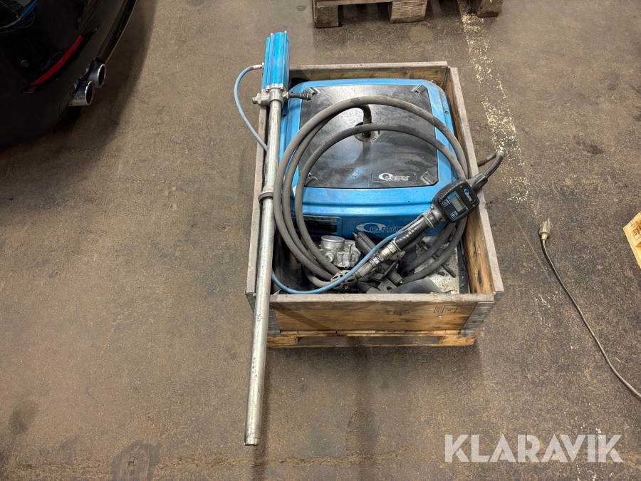 Oljepump Orion med mätverk