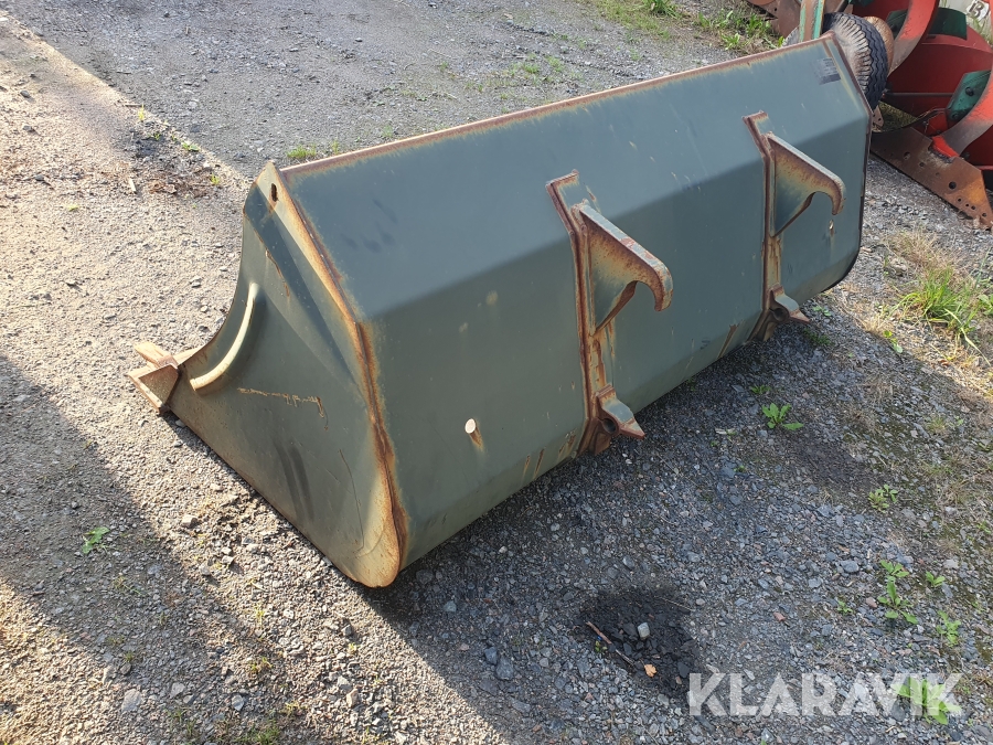 Grusskopa till traktor Quicke SMS fäste 185 HT