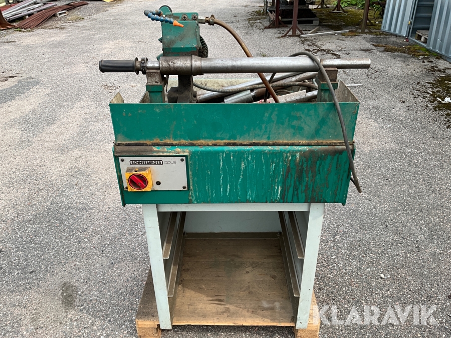 Slipmaskin till hyvelkuttrar