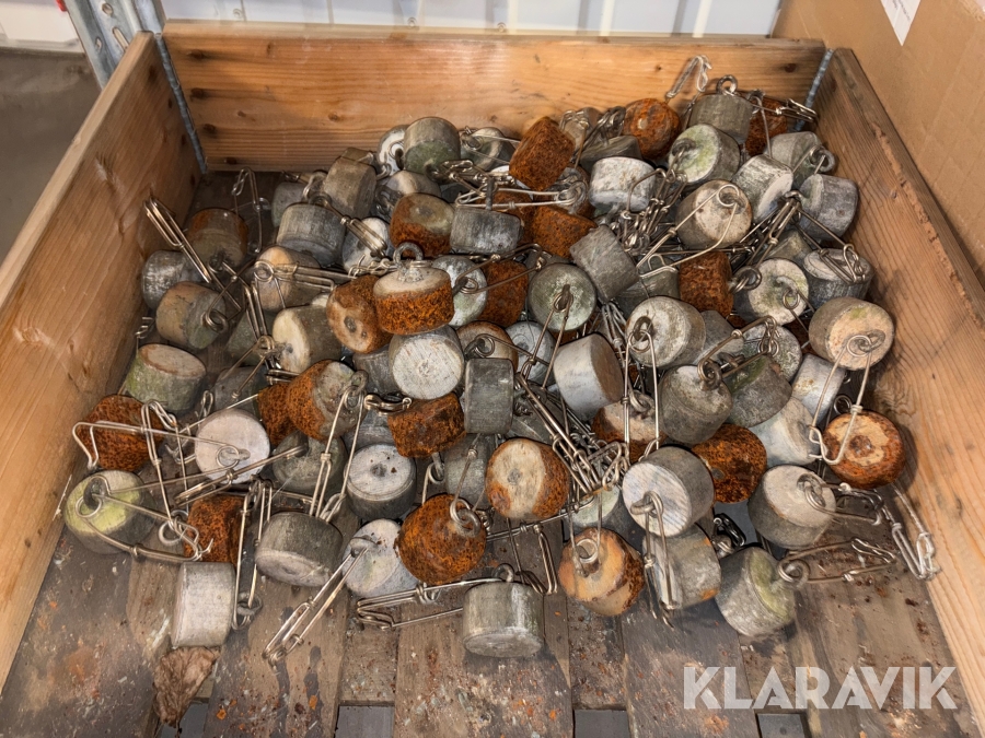 Varmgalvaniserade Vikter